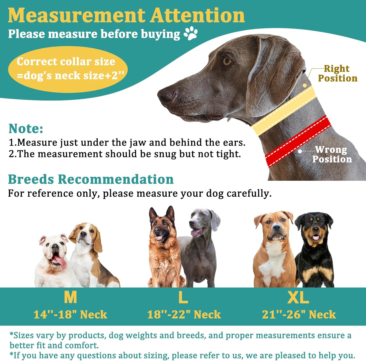 Mayerzon Martingale No Pull Collar for Large Medium Dogs Pitbull German Shepherd Rottweilers, Patented Reflective Anti Pull Dog Walking Collar with Buckle for Training Hiking, Adjustable(L, Cyan)